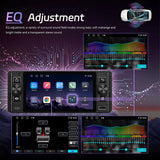 5 inch Single Din Android 15 Center Console CarPlay Car Video Navigation, Standard, Standard+Reversing Camera+Mic