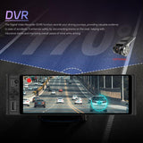 Universal 6.28 inch Single-DIN Car Center Console Display with CarPlay & Android Auto Function, Standard, with AHD Camera + Microphone