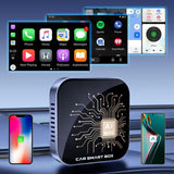 3 in 1 Car Mini Smart AI Box Wireless Android Auto CarPlay Adapter, EAU Version, NA Version, JP Version