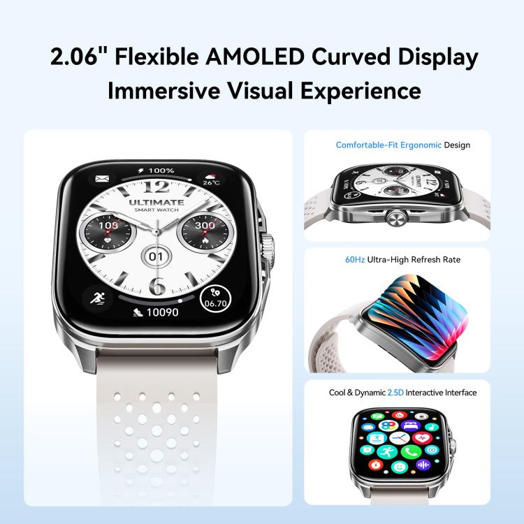 JOYROOM Fit-Life Series JR-FT6 Pro 2.06 inch Curved Screen Bluetooth Smart Watch