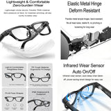 W660 Smart AI Glasses with 20MP HD Camera, BT Call, Video Recording, WiFi Transmission, Al Smart Voice Assistant, Anti Blue Light Lens, Sunglasses, Photochromic