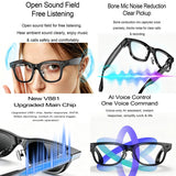 W660 Smart AI Glasses with 20MP HD Camera, BT Call, Video Recording, WiFi Transmission, Al Smart Voice Assistant, Anti Blue Light Lens, Sunglasses, Photochromic