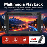 7" Car MP5 Player Wireless Central Control Smart Screen – Renault Dacia 2016–2018