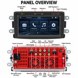 7" Car MP5 Player Wireless Central Control Smart Screen – Renault Dacia 2016–2018