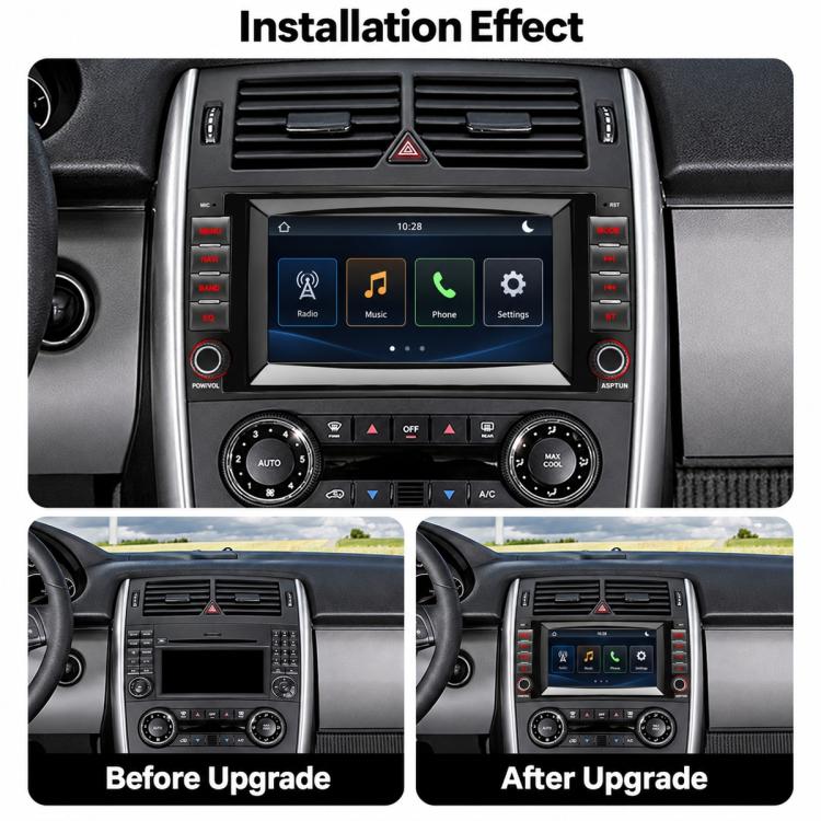 7" Car MP5 Player Wireless Central Control Smart Screen – Mercedes-Benz B200
