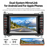 7" Car MP5 Player Wireless Central Control Smart Screen – Mercedes-Benz B200