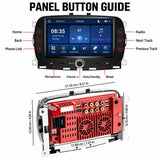 7 inch Car MP5 Player Wireless Central Control Smart Screen for Fiat 500 2016-2019, For Fiat 500 2016-2019