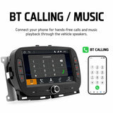 7 inch Car MP5 Player Wireless Central Control Smart Screen for Fiat 500 2016-2019, For Fiat 500 2016-2019