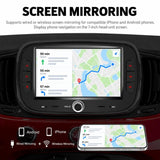 7 inch Car MP5 Player Wireless Central Control Smart Screen for Fiat 500 2016-2019, For Fiat 500 2016-2019