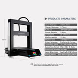 JGAURORA A5S Desktop High Precision Metal Plate Frame Three-Dimensional Physical 3D Printer, JGAURORA A5S