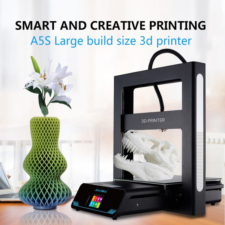 JGAURORA A5S Desktop High Precision Metal Plate Frame Three-Dimensional Physical 3D Printer, JGAURORA A5S