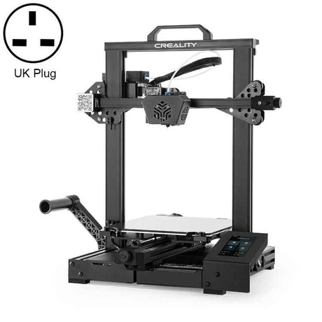 CREALITY CR-6 SE 3D Printer – 350W, Leveling-Free, 23.5×23.5×25cm, EU Plug