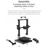CREALITY CR-6 SE 350W Intelligent Leveling-free DIY 3D Printer, Print Size : 23.5 x 23.5 x 25cm, EU Plug, CR-6 SE