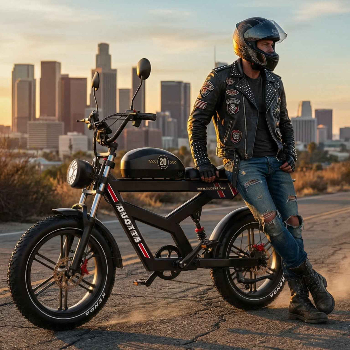 [US warehouse] DUOTTS F20 Electric Bike 1000 W Powerful Motor,130-140 KM Extended Range（副本）