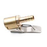 Conector de válvula de neumático de 6 mm - Abrazadera de clip para bomba de inflado de neumáticos de coche