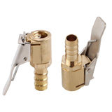 Conector de válvula de neumático de 6 mm - Abrazadera de clip para bomba de inflado de neumáticos de coche