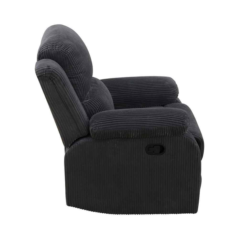 LYDARZ Multifunctional Corduroy Recliner Chair - 115°-160° Adjustable, Ergonomic & Heavy-Duty