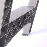 Escalera plegable de plástico grueso para lavado de autos y taburete para fácil acceso