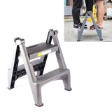 Escalera plegable de plástico grueso para lavado de autos y taburete para fácil acceso