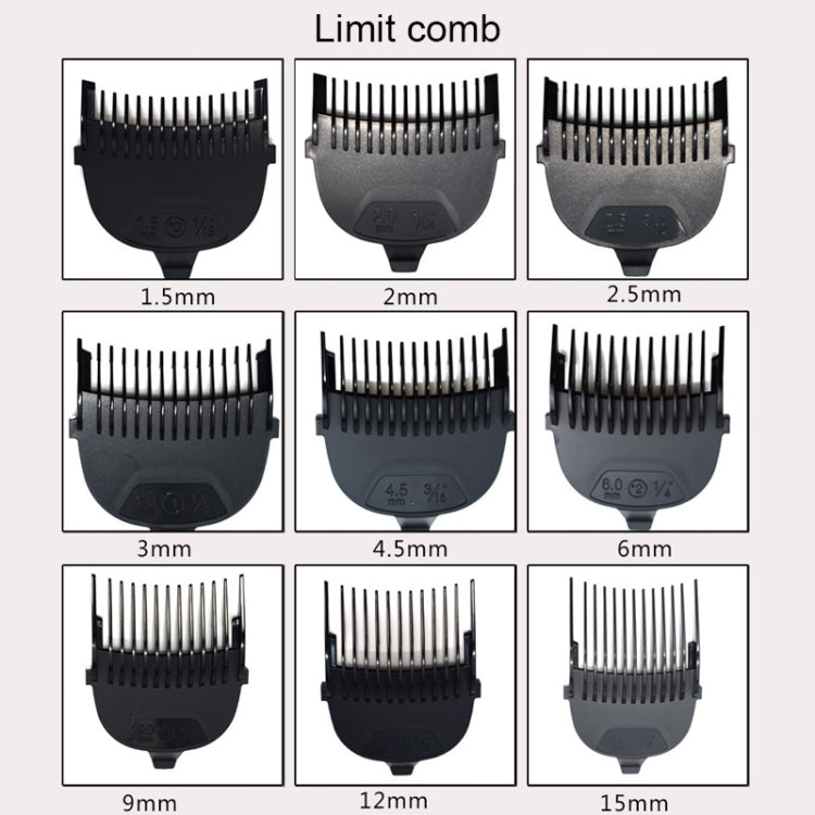 HJ-2018 Men Electric Shaver Fader Self-help Hair Clipper with Spare Cutter Head, CN Plug