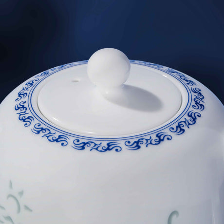 Red Phoenix Facing the Rising Sun Tea Set