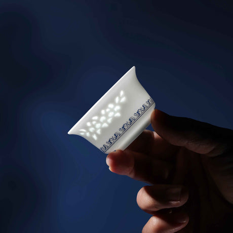 Red Phoenix Facing the Rising Sun Tea Set