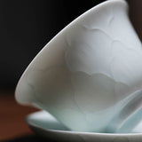 Yingqing Carved HangingHandle Teapot Set