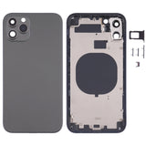 Reemplazo de carcasa trasera para iPhone 11: elegante diseño en negro, azul y blanco inspirado en el iPhone 13 Pro