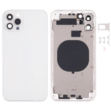 Back Housing Cover Replacement for iPhone 11 (Black, Blue, White) - iPhone 13 Pro Style Design