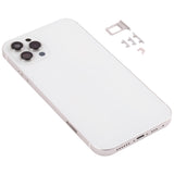 Back Housing Cover Replacement for iPhone 11 (Black, Blue, White) - iPhone 13 Pro Style Design