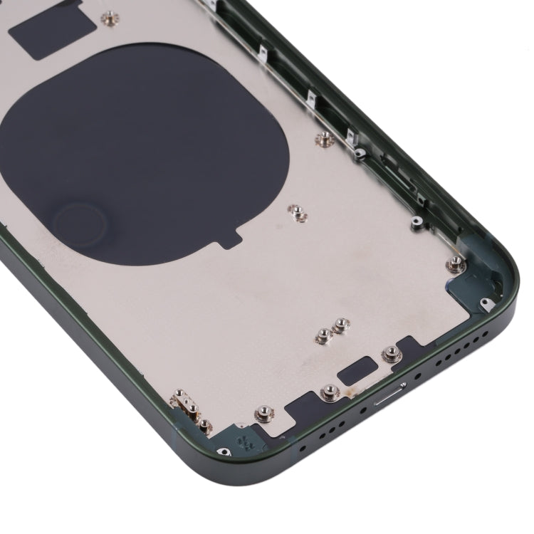 Frosted Green Back Housing Frame for iPhone 11 - Premium Imitation of iPhone 13 Pro Design