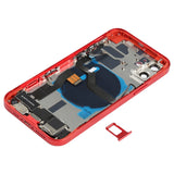 iPhone 12 Battery Back Cover Assembly – Includes Buttons, Charging Port, Camera Lens, Speaker & Card Tray