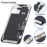 Pantalla OLED GX Hard para iPhone 12 Pro: reemplazo de pantalla premium para la serie iPhone 12
