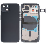 iPhone 13 Battery Back Cover Assembly with Side Keys, Card Tray, Power & Volume Flex Cable, Wireless Charging Module
