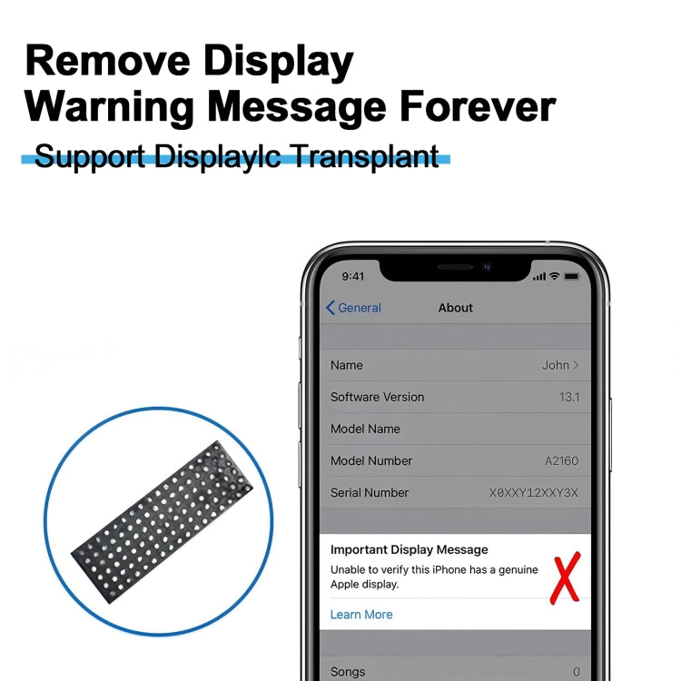 JK InCell LCD Screen Replacement for iPhone 13 Pro Max