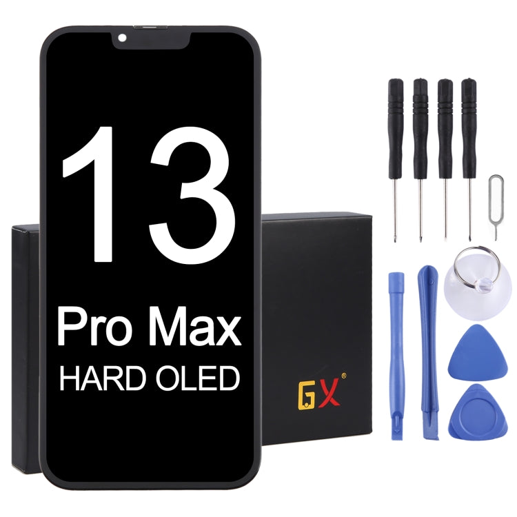 GX Hard OLED Screen for iPhone 13 Pro Max – Professional Repair Needed, No IC Removal Required