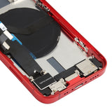 iPhone 12 Mini Battery Back Cover Assembly with Speaker, Camera Lens, Buttons, Charging Port & Wireless Module