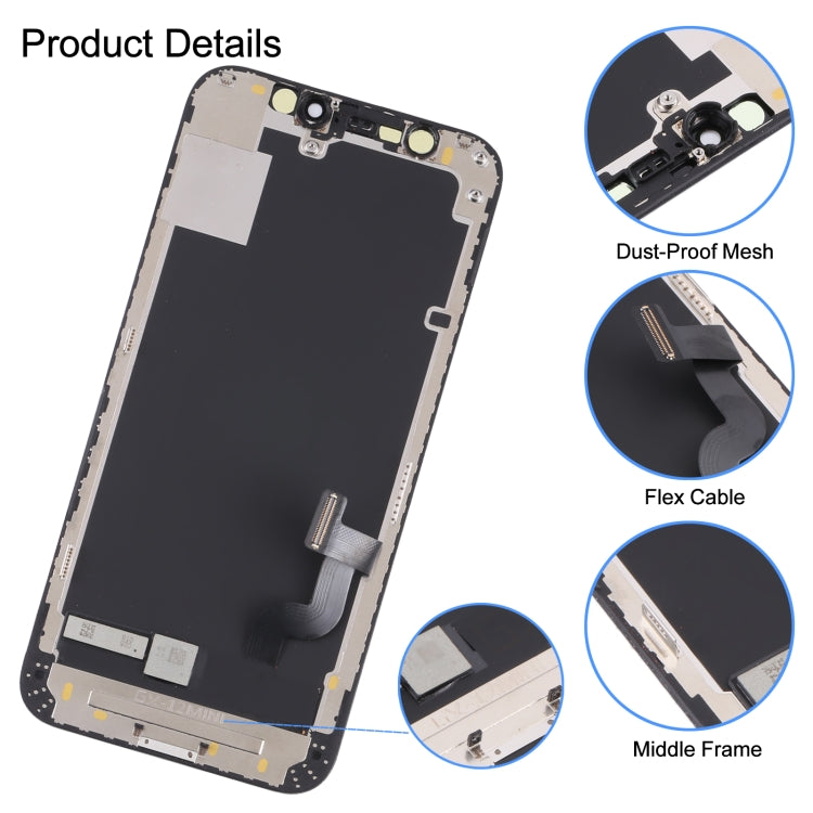 Pantalla OLED rígida GX para iPhone 12 Mini: repuesto de pantalla premium de calidad superior