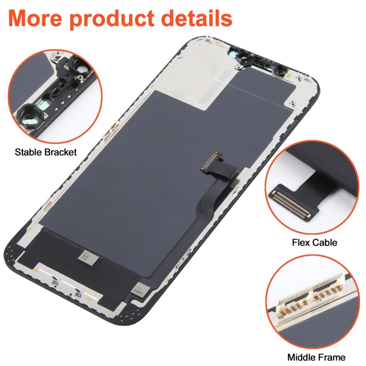 Pantalla LCD RJ Incell para iPhone 12 Pro Max - Reemplazo de pantalla LCD premium para iPhone 12 Pro Max