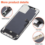 Pantalla LCD RJ Incell para iPhone 12 Pro Max - Reemplazo de pantalla LCD premium para iPhone 12 Pro Max