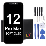 Pantalla OLED GX Soft para iPhone 12 Pro Max: repuesto premium