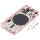 Back Housing Cover with SIM Card Tray & Side  Keys & Camera Lens for iPhone 13 Mini, For iPhone 13 Mini