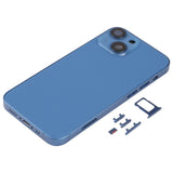 Carcasa trasera con bandeja para tarjeta SIM, teclas laterales y lente de cámara para iPhone 13 Mini - Carcasa trasera para iPhone 13 Mini