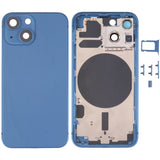 Carcasa trasera con bandeja para tarjeta SIM, teclas laterales y lente de cámara para iPhone 13 Mini - Carcasa trasera para iPhone 13 Mini