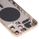 Carcasa trasera de repuesto para iPhone 13 Pro con bandeja para tarjeta SIM, teclas laterales y lente de cámara