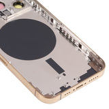 Carcasa trasera de repuesto para iPhone 13 Pro con bandeja para tarjeta SIM, teclas laterales y lente de cámara