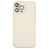 iPhone 13 Pro Max Battery Back Cover with Side Keys, Card Tray, Power & Volume Flex Cable, and Wireless Charging Module (Assembly)