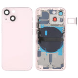 iPhone 13 Mini Battery Back Cover Assembly with Side Keys, Card Tray, Power/Volume Flex Cable & Wireless Charging Module