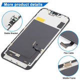 Reemplazo de pantalla LCD para iPhone 14, ensamblaje completo OEM con digitalizador (Incell)