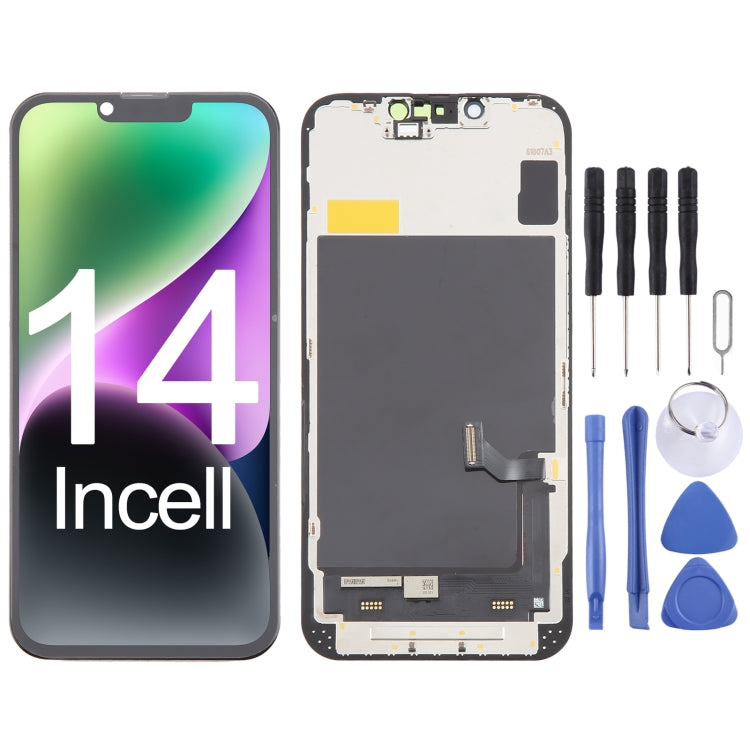 Reemplazo de pantalla LCD para iPhone 14, ensamblaje completo OEM con digitalizador (Incell)